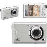 OKA Digitalkamera, 4K HD 1080P 48MP Fotokamera Kompaktkamera, Kinderkamera (48 MP, inkl. Mini Digitalkamera…