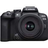 Canon EOS R10 Systemkamera (RF-S 18-45mm F4.5-6.3 IS STM, 24,2 MP, Bluetooth, WLAN, inkl. RF-S 18-45mm…