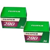 FUJIFILM 2 x Fujifilm 200 EC EU 36EX Speed Film für Superzoom-Kamera