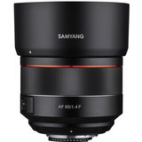 Samyang AF 85mm F1,4 F für Nikon F Teleobjektiv