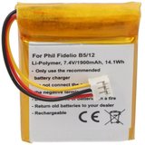 AccuCell Akku passend für den Philips Fidelio B5/12 Akku Li-Polymer 7,4Volt 19 Akku 1900 mAh (7,4 V)