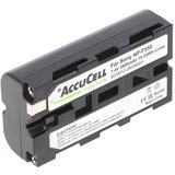AccuCell Akku passend für Sony NP-F550 7,4 Volt 2600mAh Sony NPF530, NPF330 Akku 2600 mAh (7,2 V)