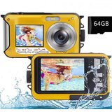 autolock Digitalkamera Fotokamera 2.7K Full HD 48MP 16X Digitalzoom Kompaktkamera (Wiederaufladbare…