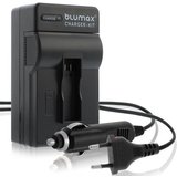 Blumax Ladegerät für GoPro Hero 4 AHDBT-401 Silver + Black Kamera-Akku