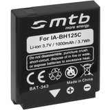 mtb more energy [BAT-343 - Li-Ion] Kamera-Akku kompatibel mit Akku-Typ Samsung IA-BH125C 1050 mAh (3,7…