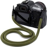 Lens-Aid Kamerazubehör-Set Kameragurt aus Seil: Nacken- BZW. Schultergurt für Systemkamera, DSLR, 100cm…
