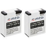 mtb more energy [BAT-407 - Li-Pol] Kamera-Akku kompatibel mit Akku-Typ AHDBT-301 Gopro 3+ (Polymerzelle)…