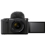 Sony ZV-E1L inkl. SEL-2860 Kit Systemkamera (28–60-mm-Zoomobjektiv, 12,1 MP, Bluetooth, WLAN)