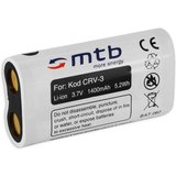 mtb more energy [BAT-062 - Li-Ion] Kamera-Akku kompatibel mit Akku-Typ CRV-3 1400 mAh (3,7 V), passend…