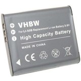 vhbw kompatibel mit Ricoh WG-5 GPS, WG-4 GPS, WG-4, WG-6, WG-70, WG-60 Kamera-Akku Li-Ion 600 mAh (3,6…