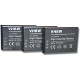 vhbw Ersatz für Samsung SLB-0837b für Kamera-Akku Li-Ion 500 mAh (3,7 V)