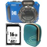 Kodak PixPro WPZ2 blue Set Angebot Tasche türkis Kompaktkamera