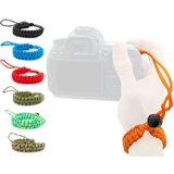 Lens-Aid Kamerazubehör-Set Handschlaufe für Kamera: Paracord Kordel Wrist-Band Kameragurt zum Tragen…