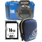 Kodak PixPro WPZ2 blue Set Angebot Tasche blau Kompaktkamera