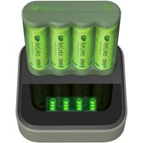 GP Batteries USB-Modell Ladegerät GP B421 Basic-Line 4 x ReCyko AA 2100 mAh USB Do Akku 2100 mAh (1,2…