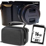Panasonic Panasonic Lumix GX80 Kit+Tasche+16 GB SD Karte Kompaktkamera