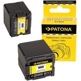 Patona 2x Akku für Panasonic VW-VBG260 Kamera-Akku Ersatzakku 2200 mAh (7,2 V, 2 St), VW-VBG070 VW-VBG130…