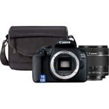 Canon EOS 2000D Kit Spiegelreflexkamera (EF-S 18-55 IS II, 24,1 MP, NFC, WLAN (Wi-Fi), inkl. EF-S 18-55…