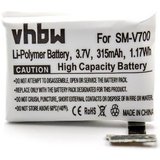 vhbw Ersatz für Samsung B030FE für Akku Li-Polymer 315 mAh (3,7 V)