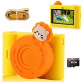 OKA Kinderdigitalkamera Spielzeugkamera Kinder Selfie Kamera Kinderkamera (48 MP, inkl. Kinder Camcorder,…