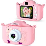 ASTGMI Kinderkamera (20 MP, 5x opt. Zoom, mit 1080PHD-Bildschirm,Multifunktionalen Features,Sicheren…