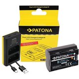 Patona 1 Akku + USB-C Ladegerät für die Fujifilm XT4 X-T4 Kamera-Akku NP-W235 2250 mAh, Dual Ladegerät…