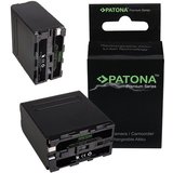 Patona 2x Akku für Sony NP-F990 Kamera-Akku Ersatzakku Kameraakku 10400 mAh (7,2 V, 2 St), HVR-Z1C HVR-V1C…