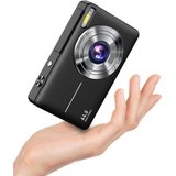 HYTIREBY Digitalkamera 1080P FHD Fotokamera 44MP Fotoapparat 16X Digitalzoom Kompaktkamera (44 MP, für…