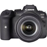 Canon EOS R6 Gehäuse + RF 24-105mm F4-7.1 IS STM Systemkamera (RF 24-105mm F4-7.1 IS STM, 20,1 MP, Bluetooth,…