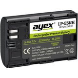 ayex LP-E6NH Premium-Akku für Canon EOS Kameras zB.80D Kamera-Akku