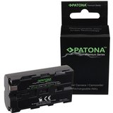 Patona Akku für Sony NP-F550 Kamera-Akku Ersatzakku Kameraakku 3000 mAh (7,2 V, 1 St), F330 F530 F750…